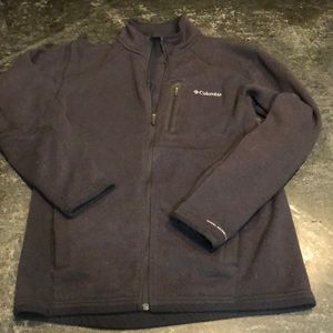 Fleece lined Columbia cardigan